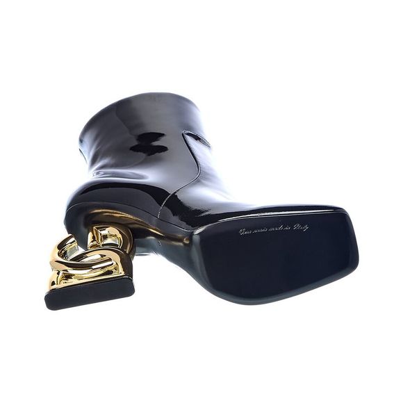 Dolce & Gabbana Dg Pop Heel Patent Bootie - Picture 4 of 5